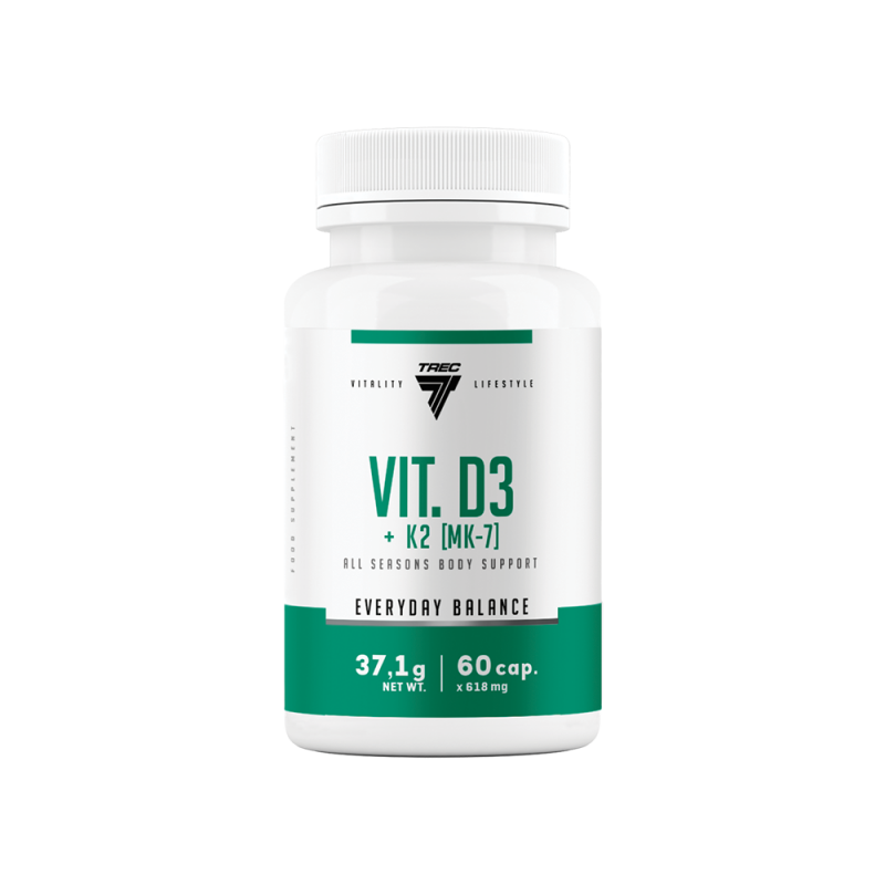 VIT. D3+K2 (MK-7) 60cap